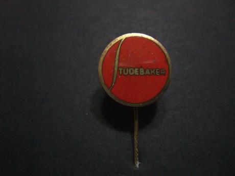 Studebaker Amerikaans automerk auto logo rood,emaille uitvoering